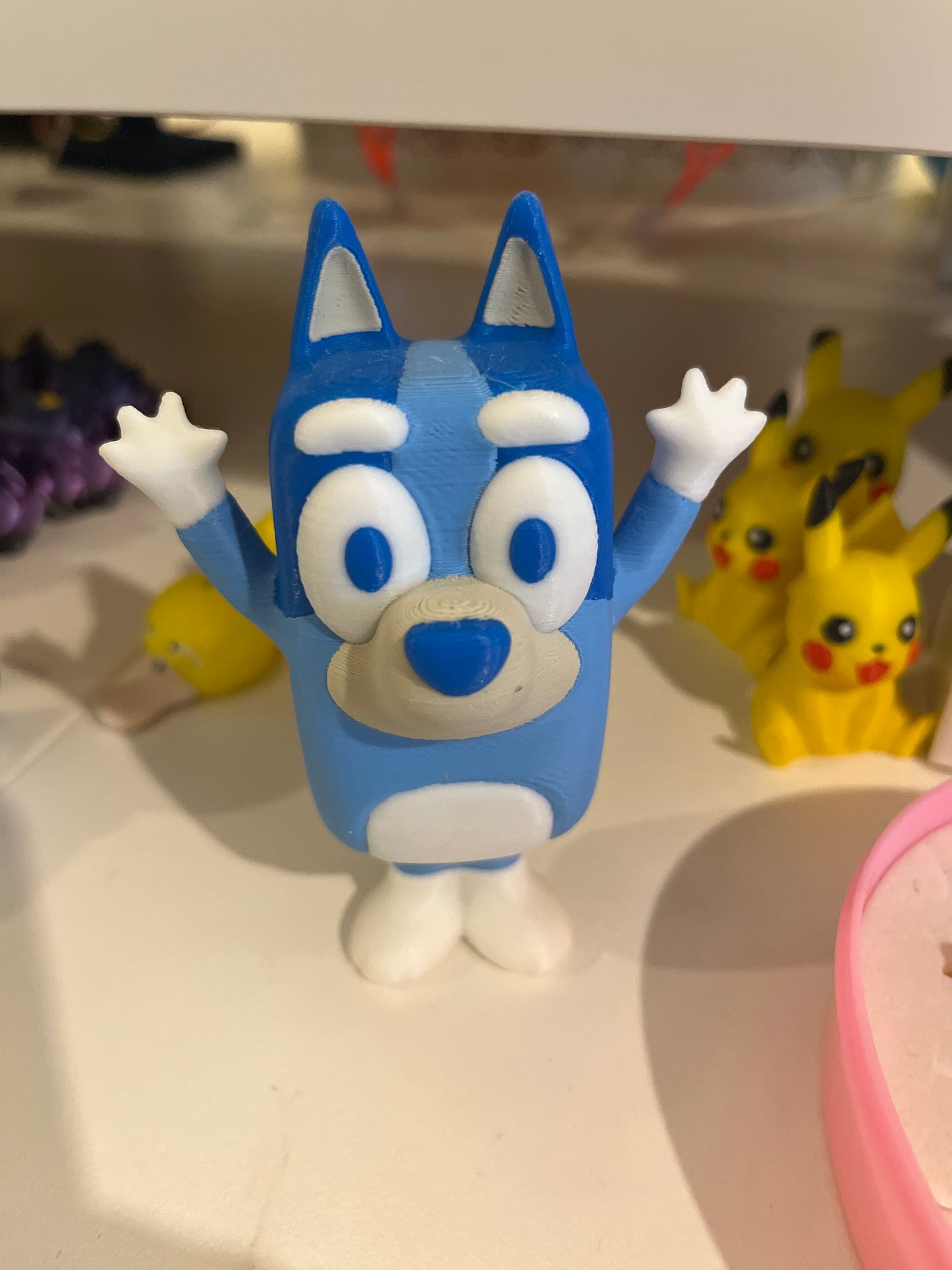 3D  Bluey