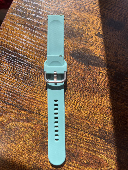 Teal blue Apple Watch band