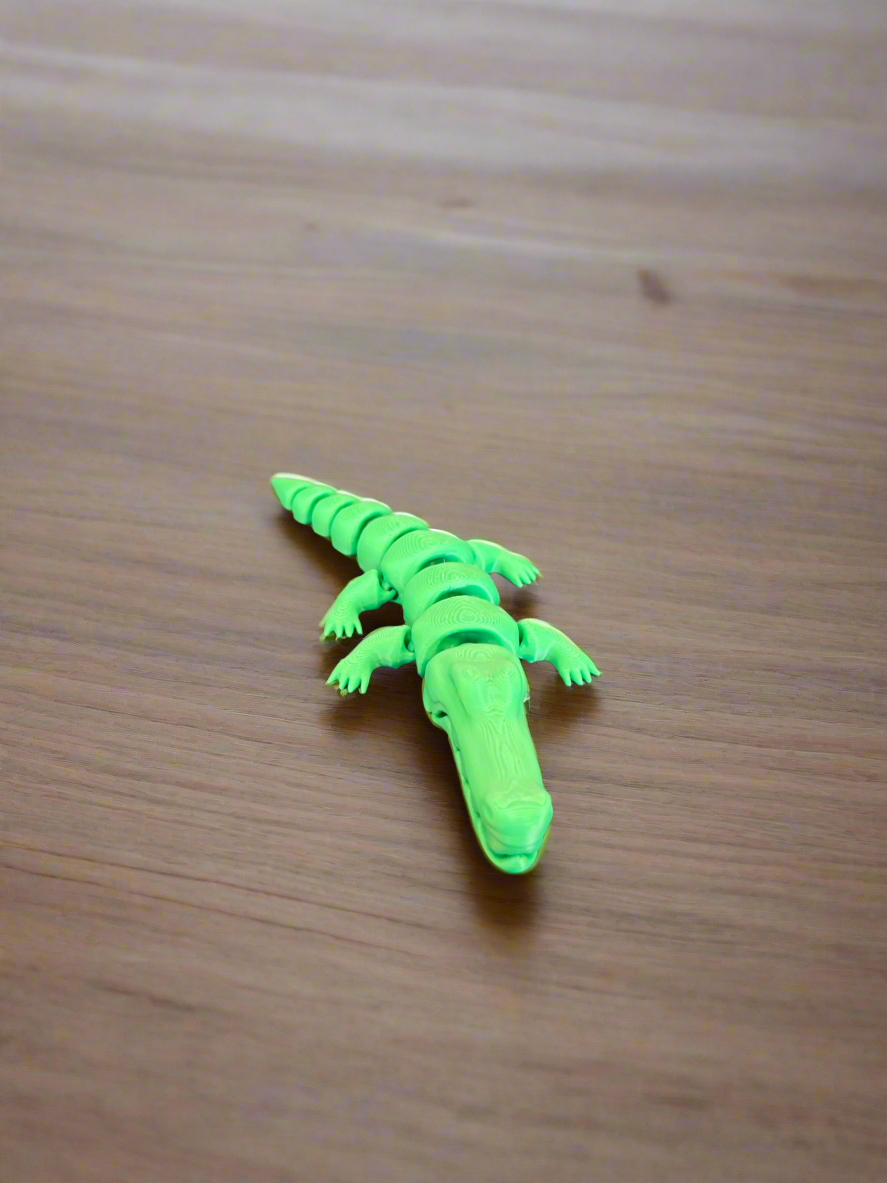 3D Mini crocodile