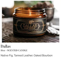 Dallas 9oz Candle