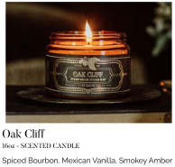 Oak Cliff 9oz Candle