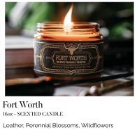 Fort Worth 9oz Candle