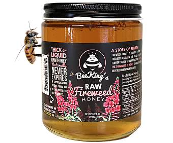 Raw Fireweed Honey