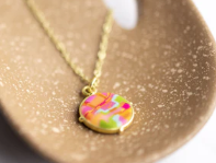 Beach Day Medallion Necklace