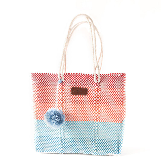 Sunrise Woven Tote by Tin Marin Brand