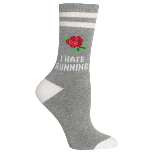 I Hate Running Women's Socks