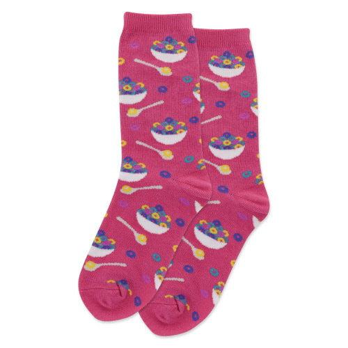 Cereal Pink Kids Sock's