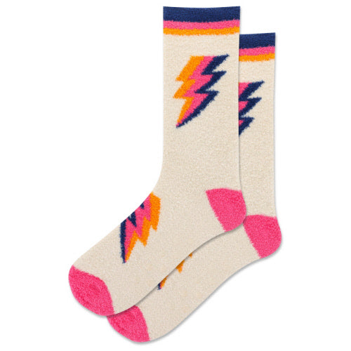 Bolt Fuzzy Women's Socks