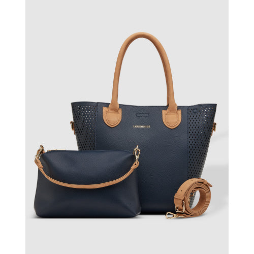 Dublin Navy Tote