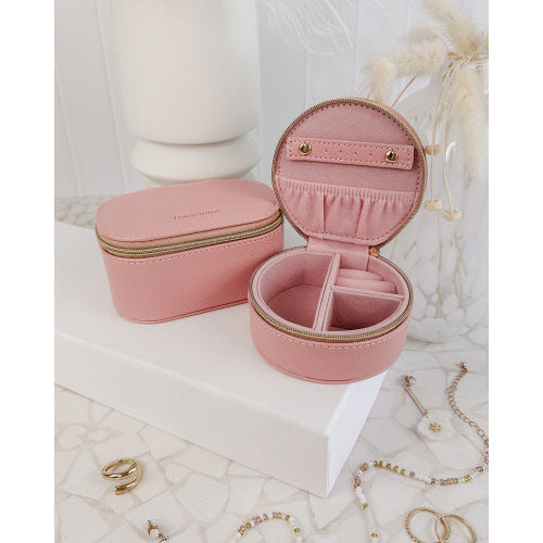 Sisco Jewelry Case Circle - Pink or Sunflower