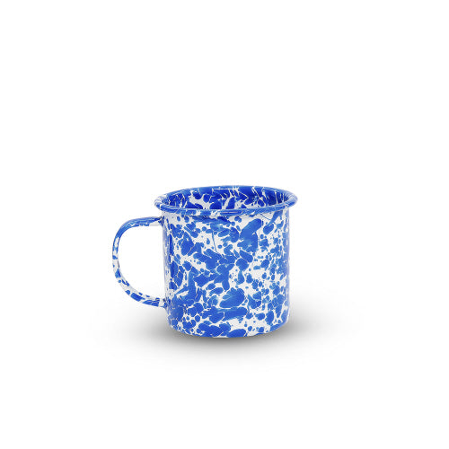 Blue 16oz Splatter Mug